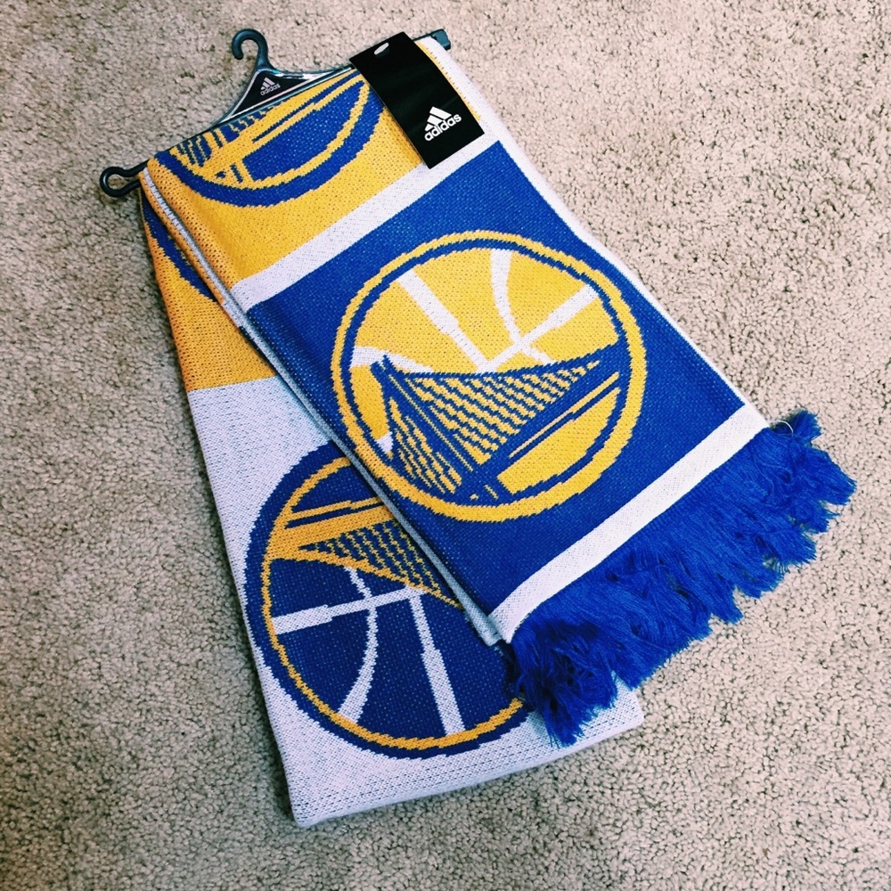 NWT Adidas Golden State Warriors NBA scarf NEW